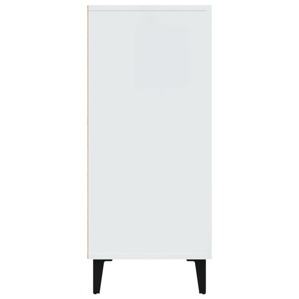 Skjenk Hvit 90x34x80 cm