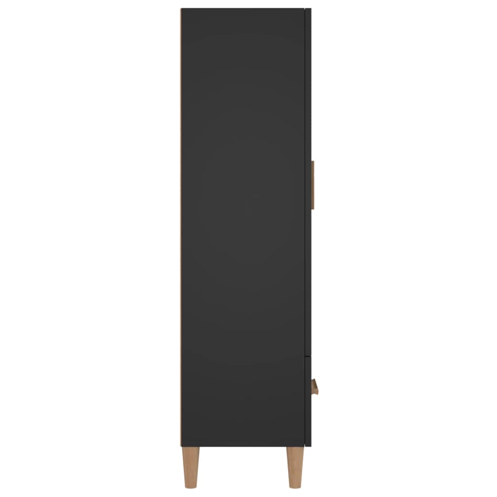 Skap Svart 70x31x115 cm