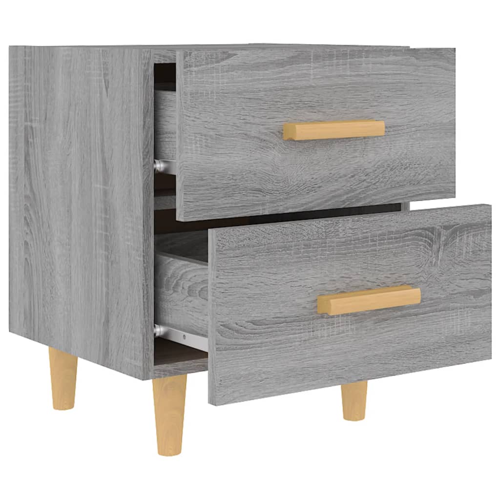 Nattbord Sengbord Sonoma Grå 40x35x47,5 cm