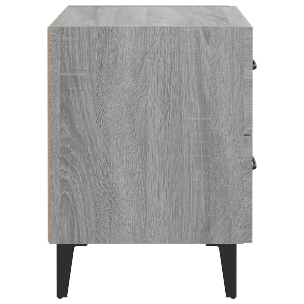 Nattbord Sengbord Sonoma Grå 40x35x47,5 cm