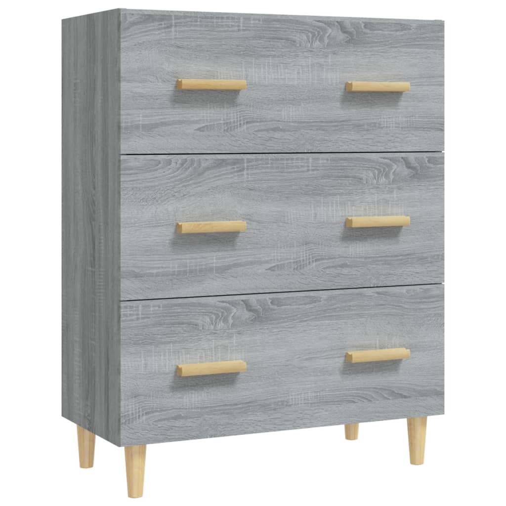 Skjenk Sonoma Grå 70x34x90 cm