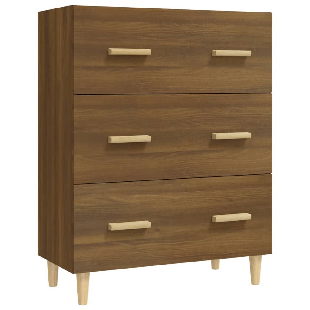 Skjenk Brun Eik 70x34x90 cm