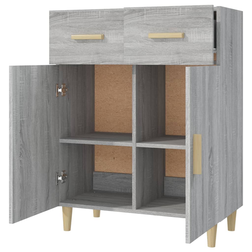 Kommode Sonoma Grå 69,5x34x89 cm