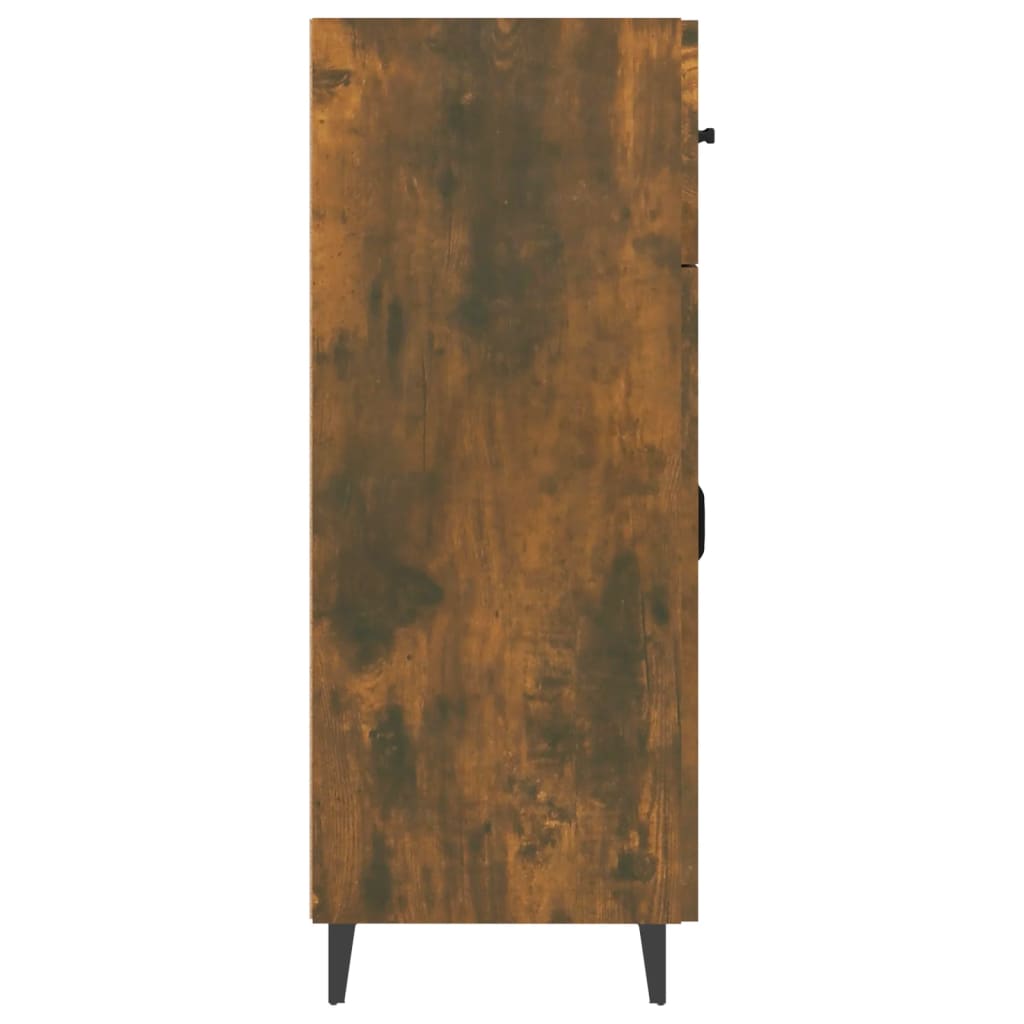 Skjenk røkt eik 69,5x34x90 cm konstruert tre