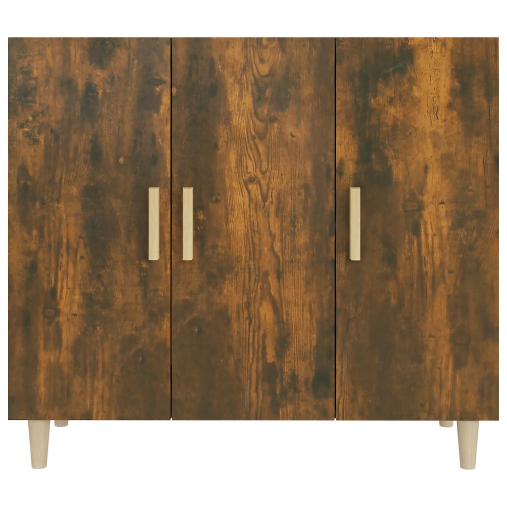 Kommode Røkt Eik 90x34x80 cm