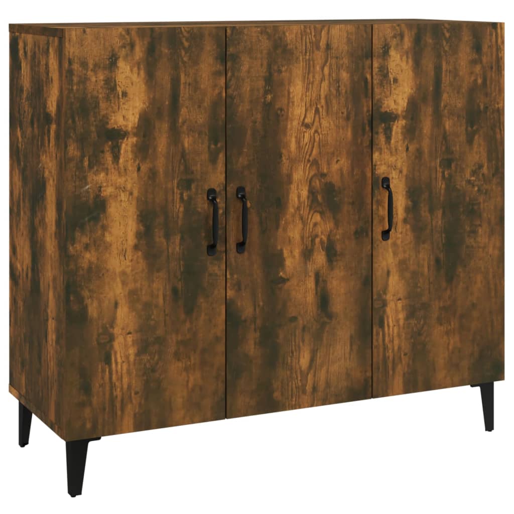Kommode Røkt Eik 90x34x80 cm