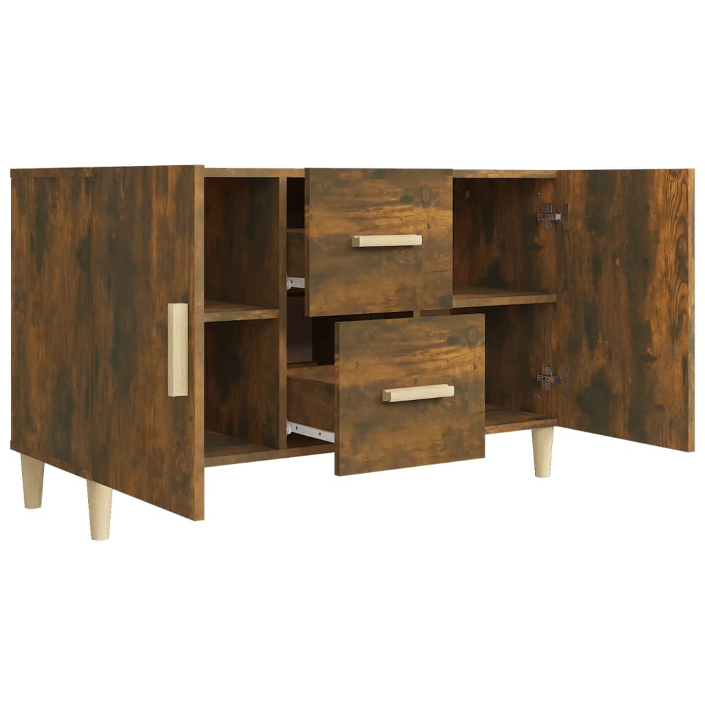 Kommode Røkt Eik 100x36x60 cm
