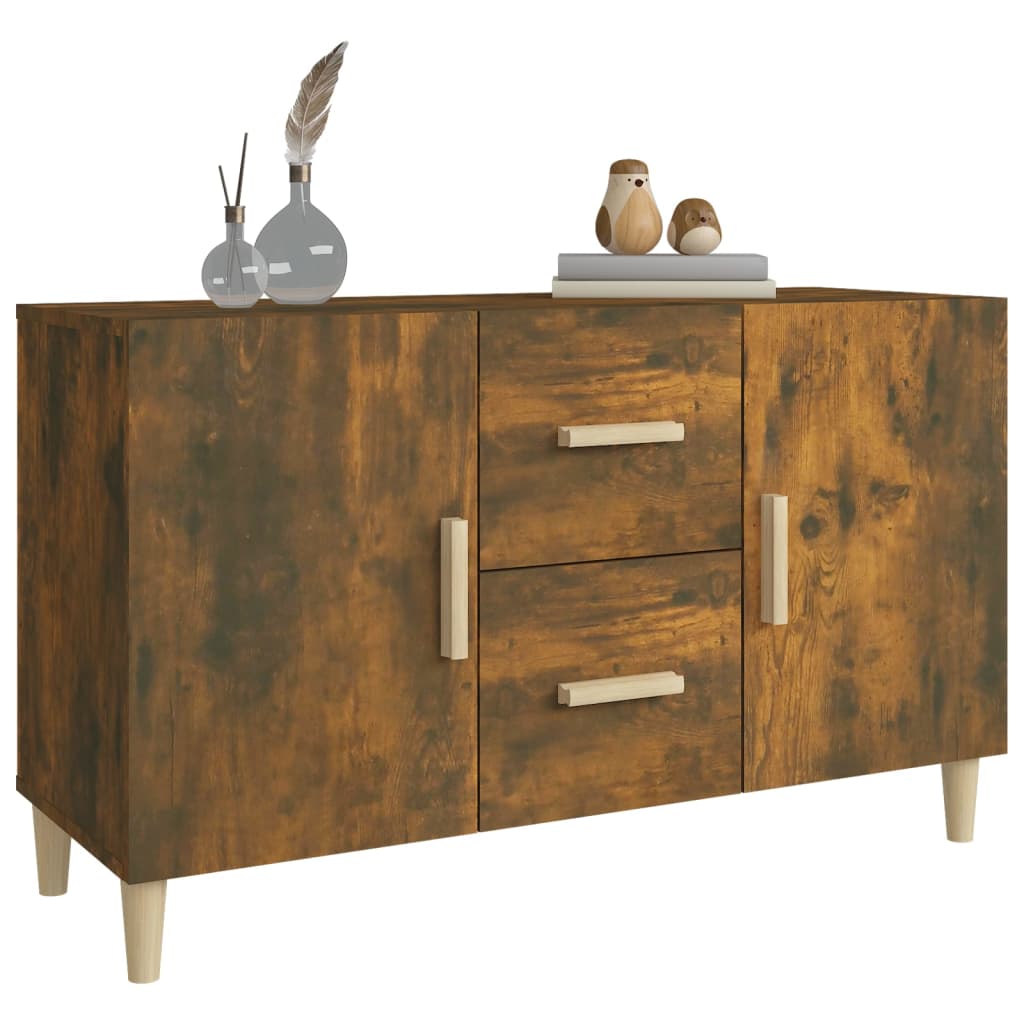 Kommode Røkt Eik 100x36x60 cm