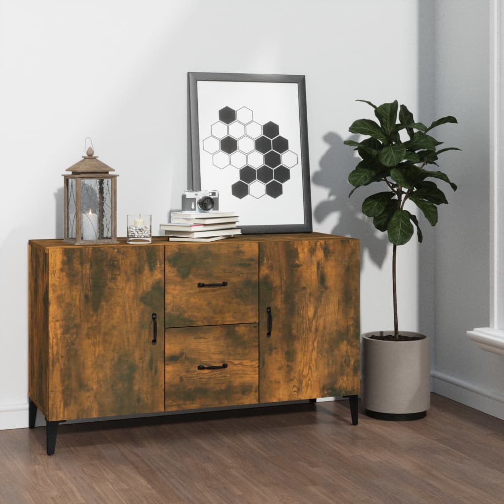 Kommode Røkt Eik 100x36x60 cm