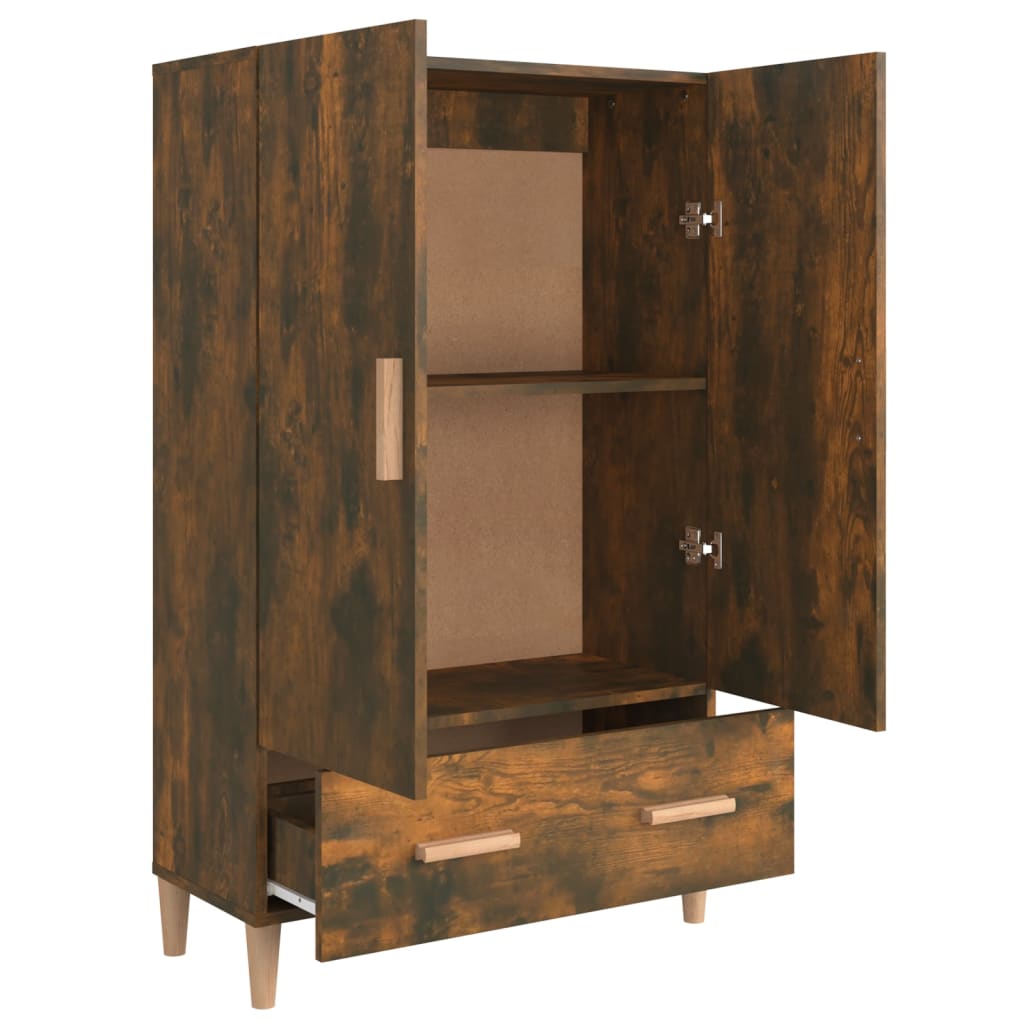 Skap Røkt Eik 70x31x115 cm