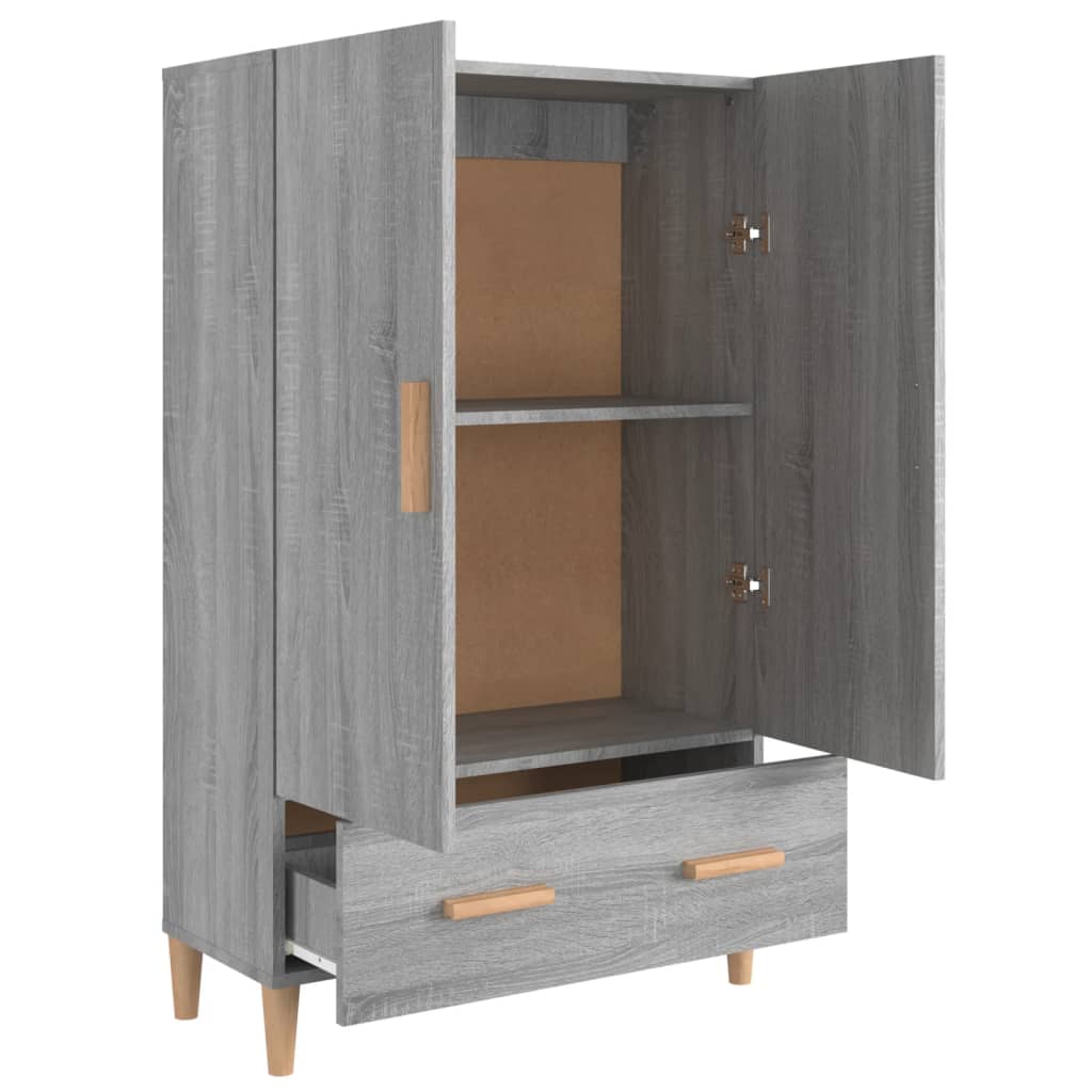 Skap Sonoma Grå 70x31x115 cm
