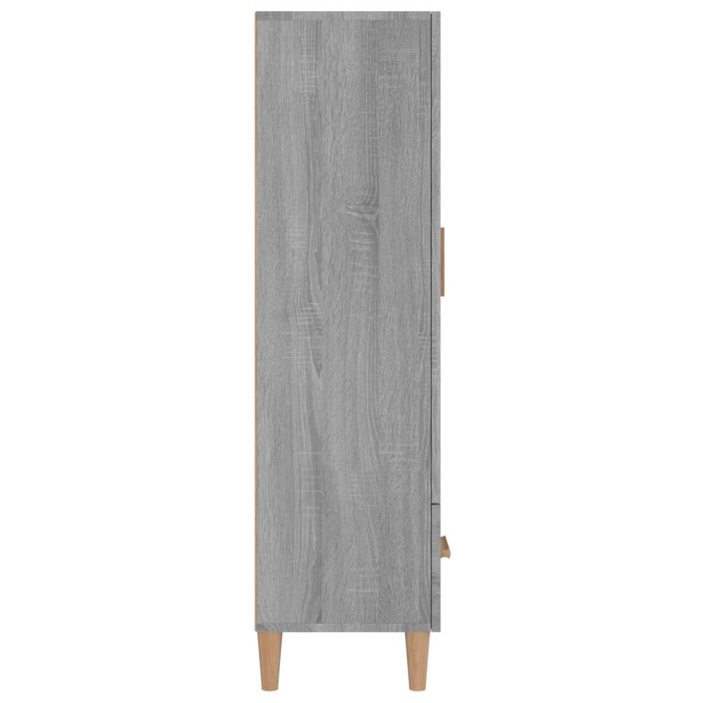 Skap Sonoma Grå 70x31x115 cm