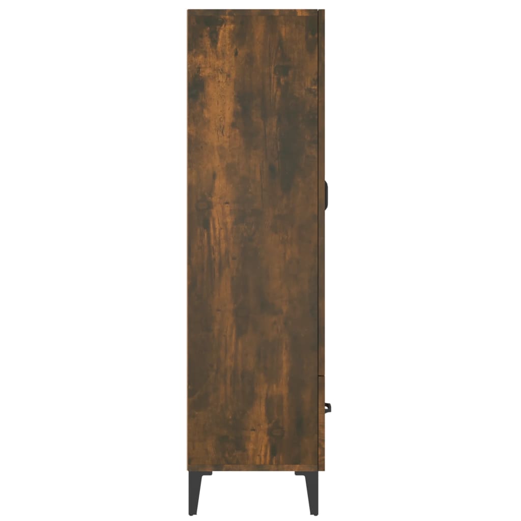 Skap Røkt Eik 70x31x115 cm