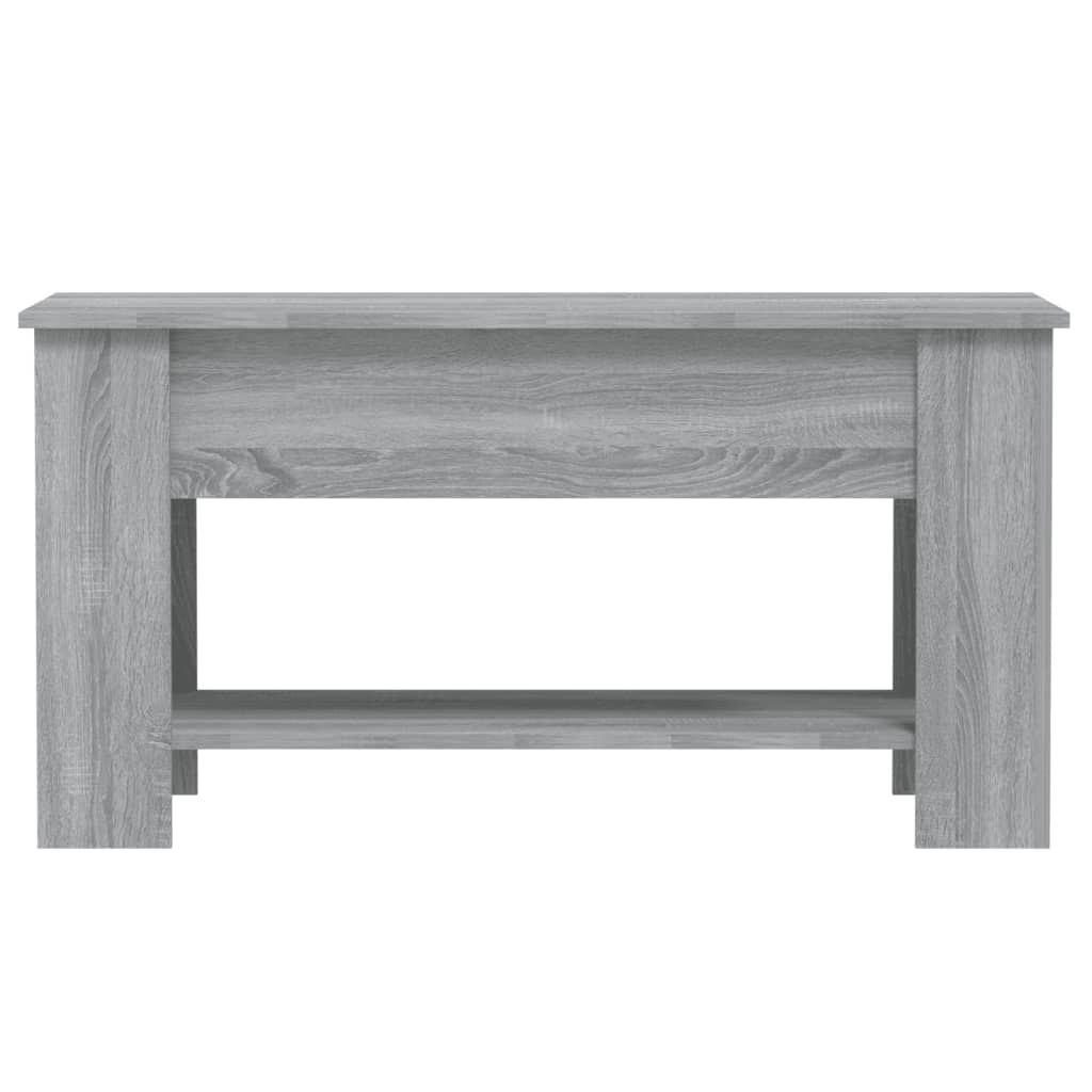 Salongbord Sofabord Sonoma Grå 101x49x52 cm