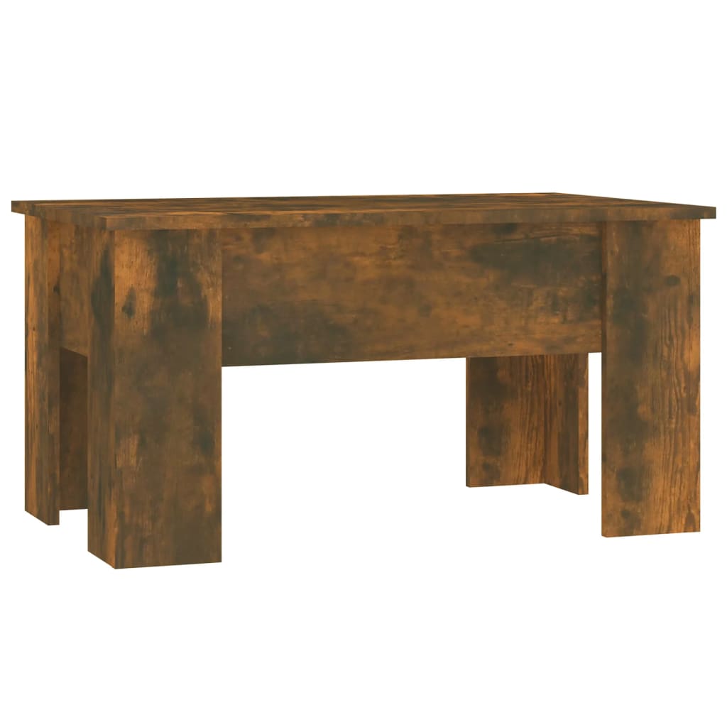 Salongbord Sofabord Røkt Eik 79x49x41 cm