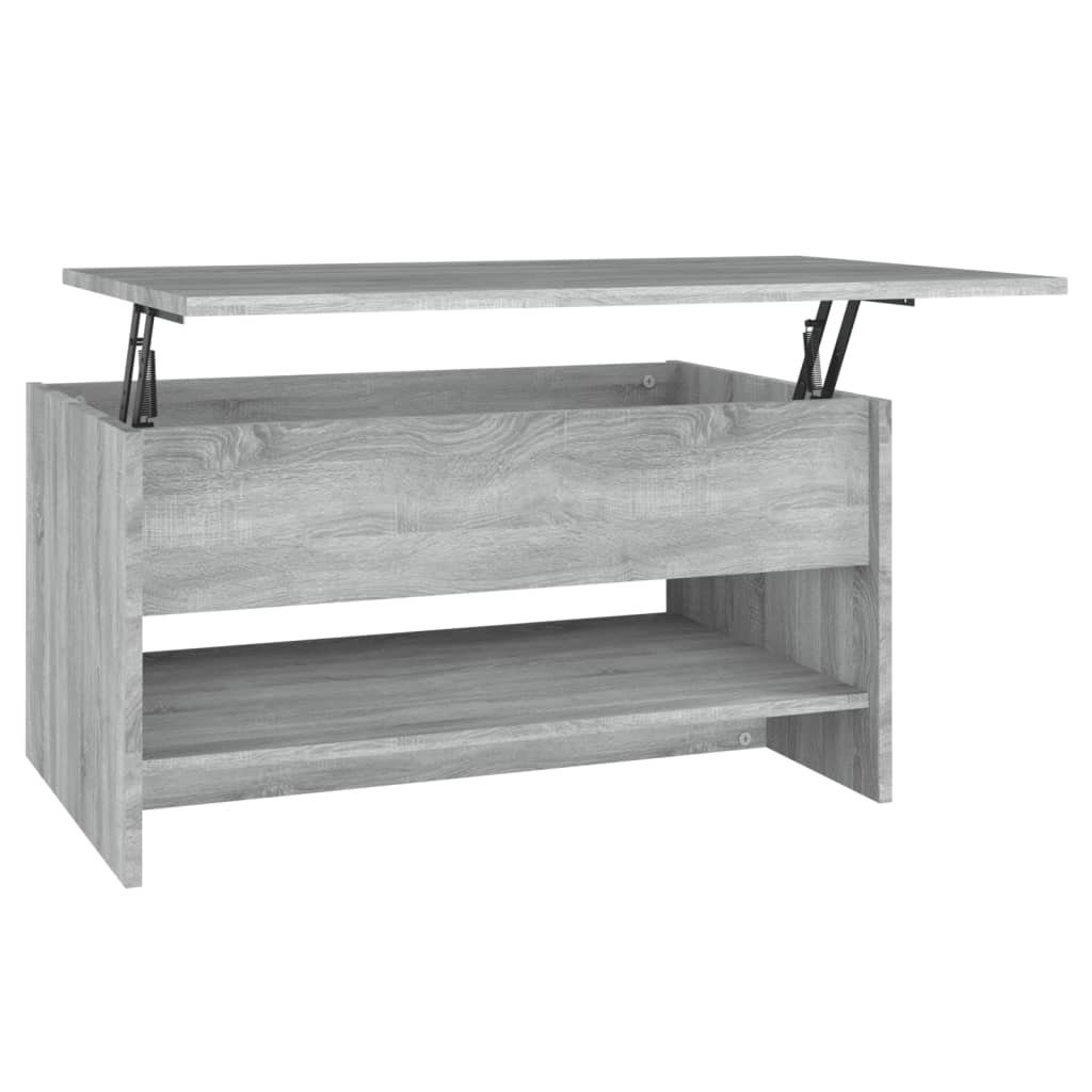 Salongbord Sofabord Sonoma Grå 80x50x40 cm