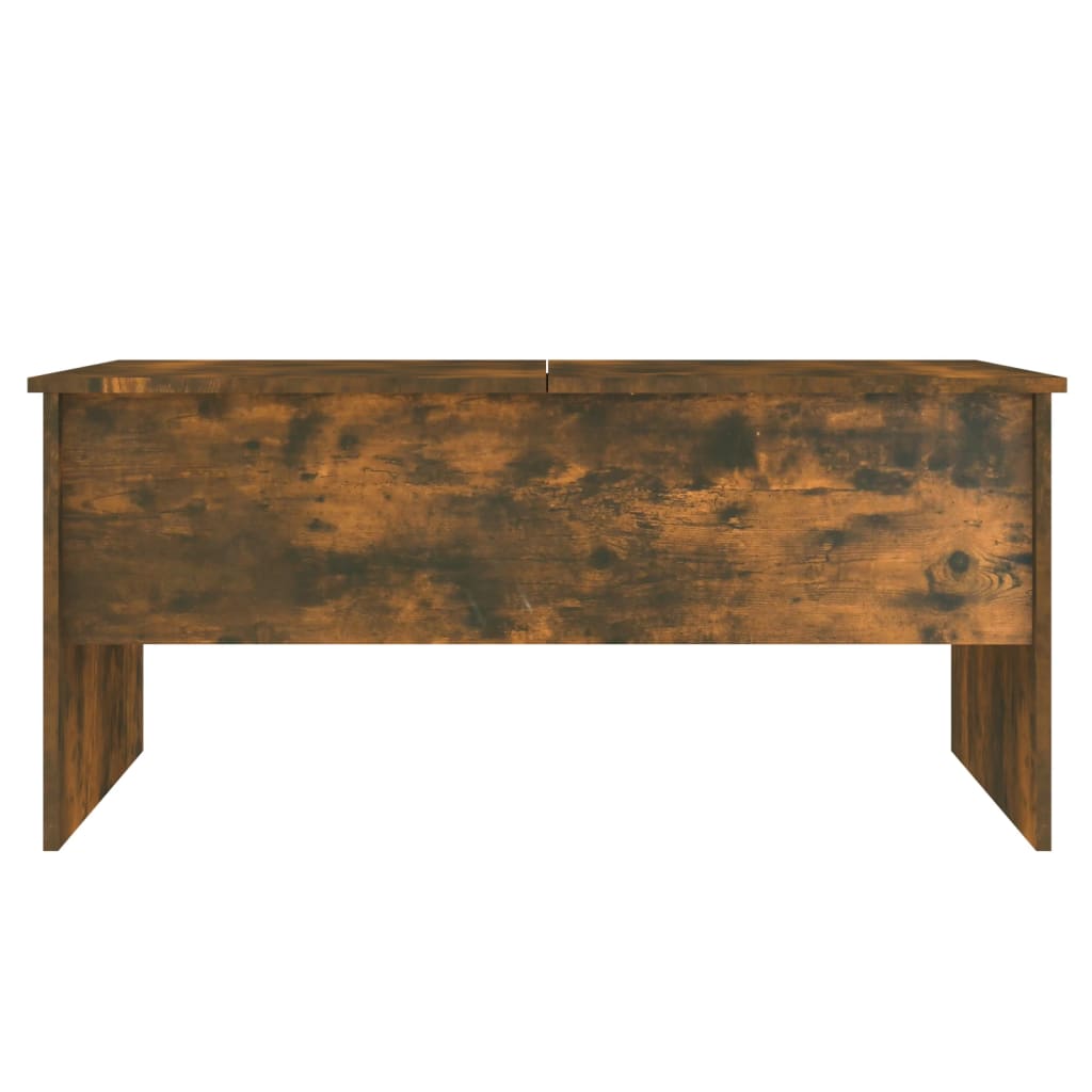Salongbord Sofabord Røkt Eik 102x50,5x46,5 cm