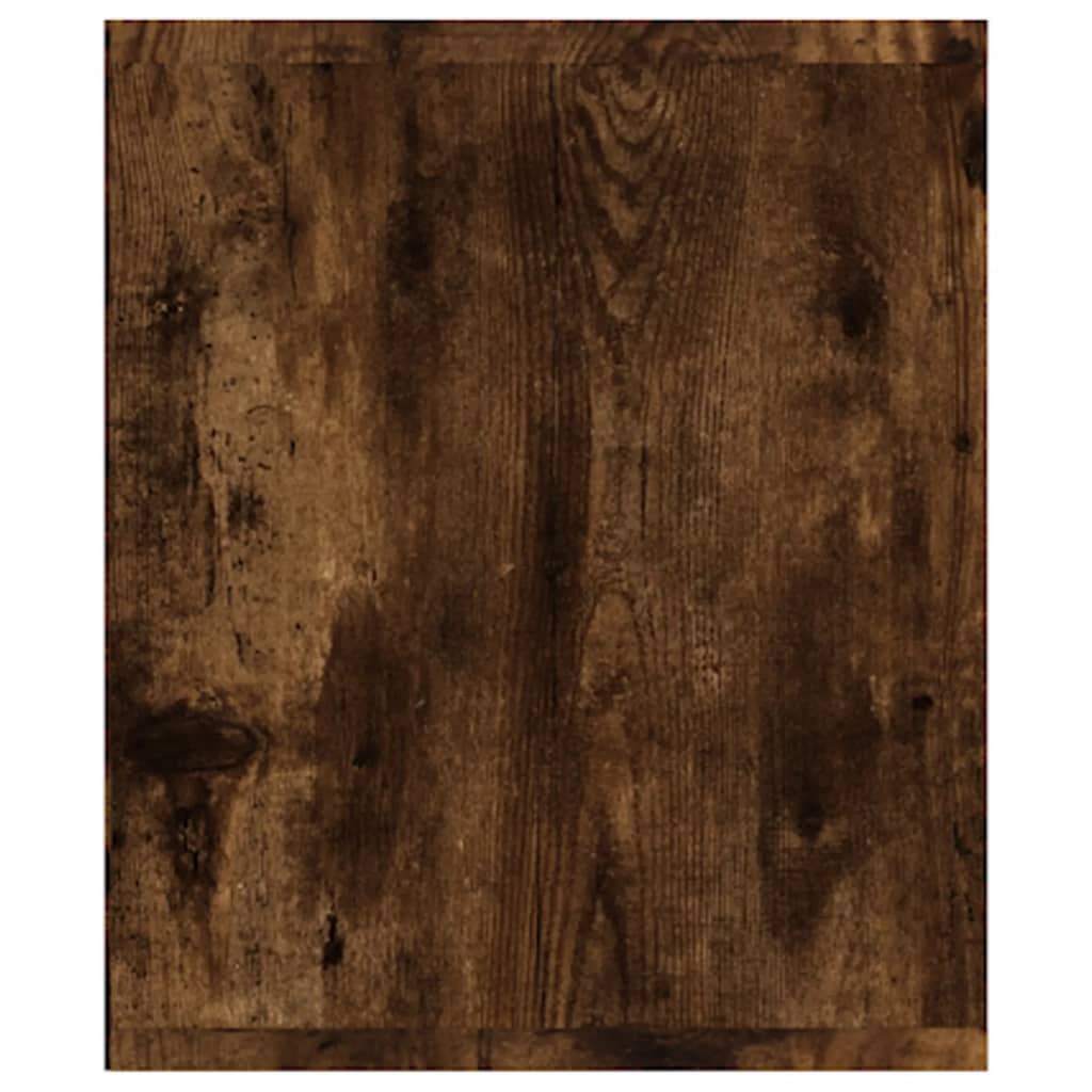 Bokhylle Røkt Eik 36x30x143 cm