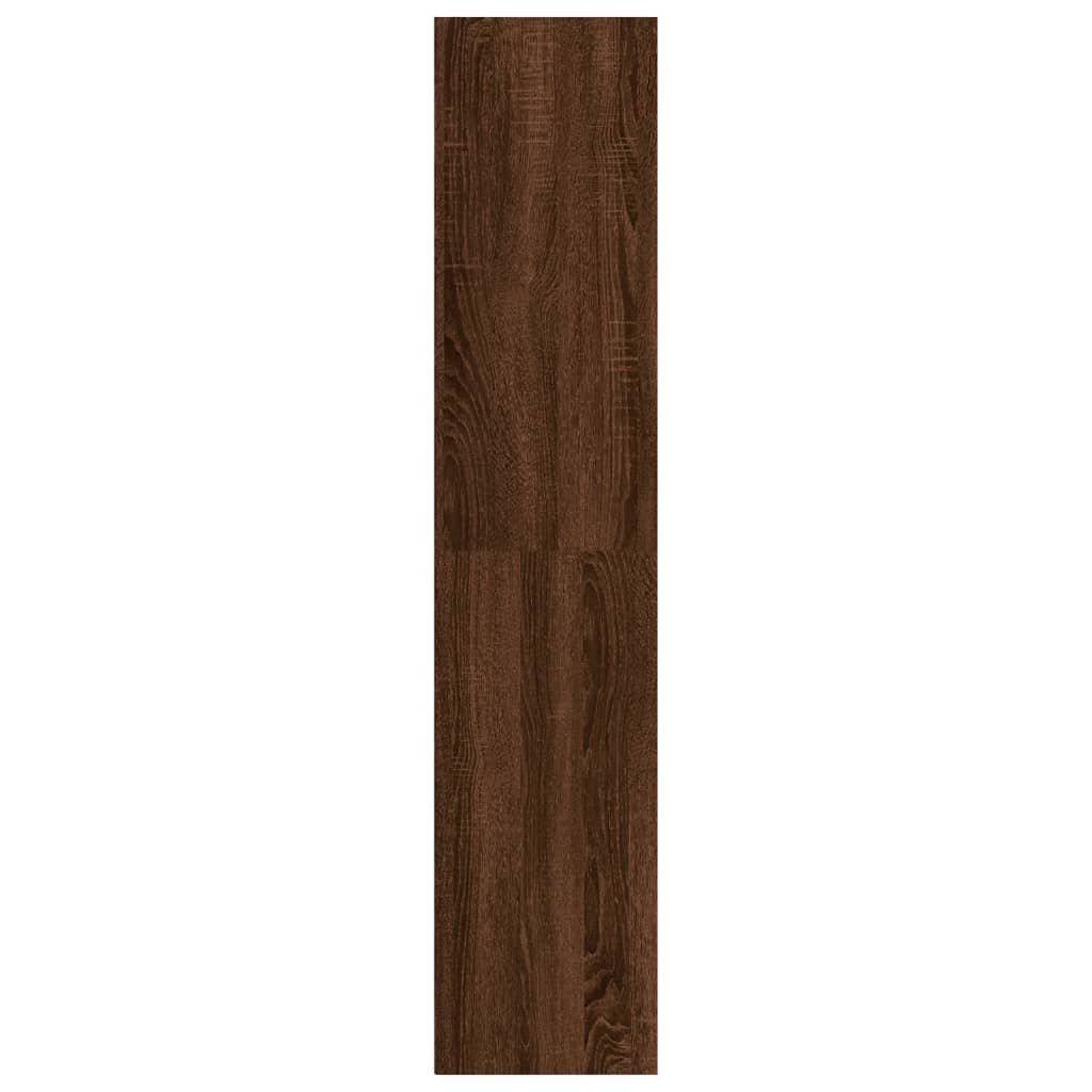 Bokhylle Brun Eik 36x30x143 cm