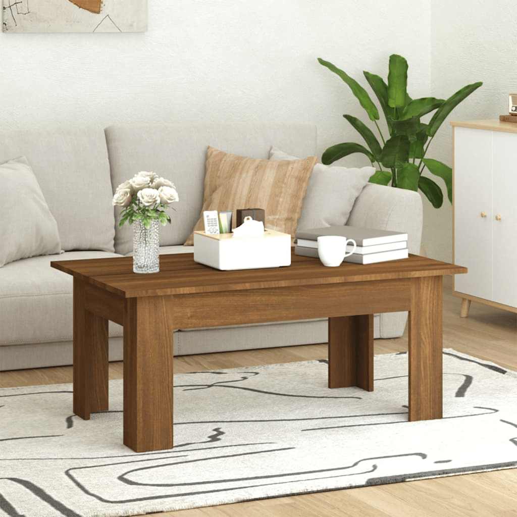 Salongbord Sofabord Brun Eik 100x60x42 cm