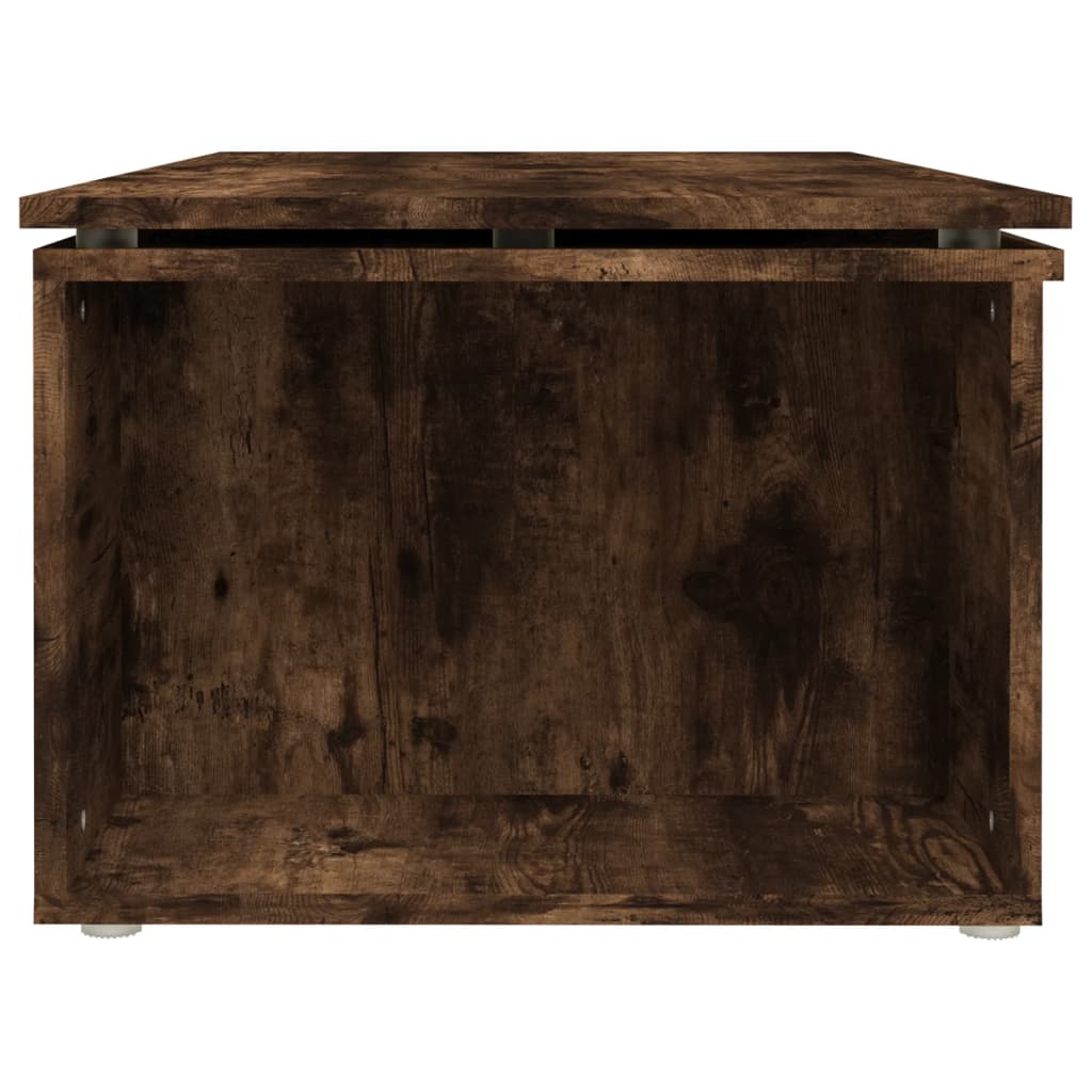Salongbord Sofabord Røkt Eik 150x50x35 cm