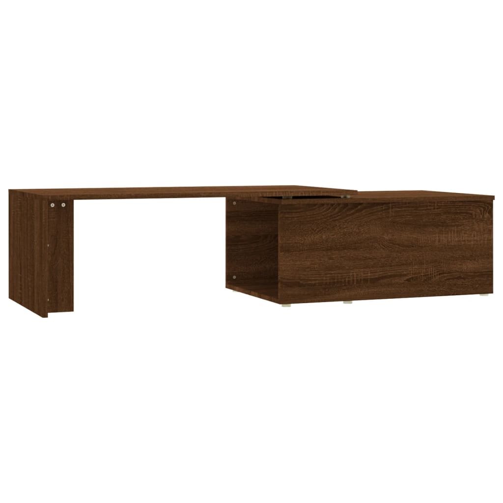 Salongbord Sofabord Brun Eik 150x50x35 cm