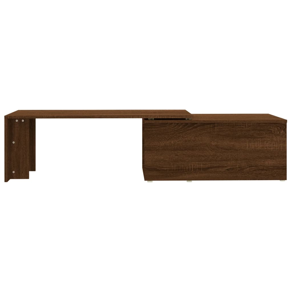 Salongbord Sofabord Brun Eik 150x50x35 cm