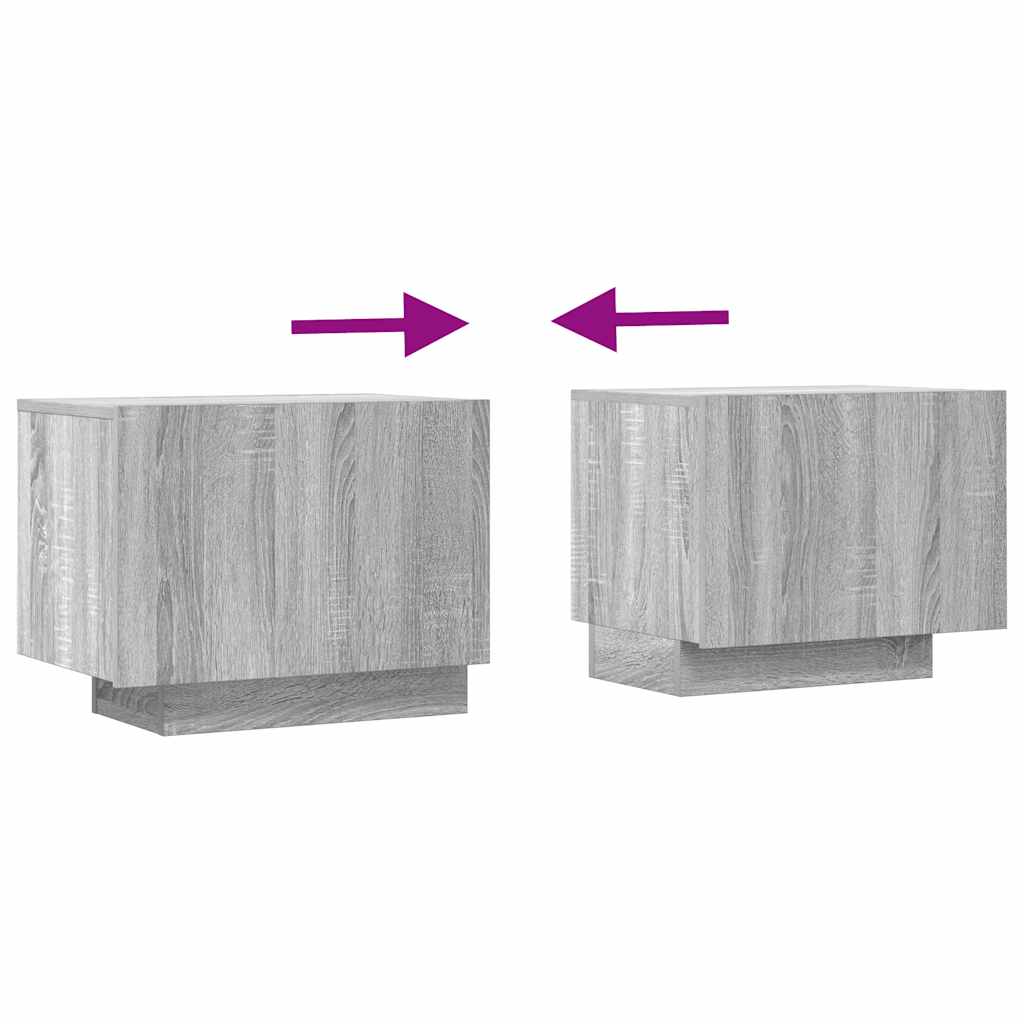 TV-Møbel Sonoma Grå Tv-benk 100x35x40 cm