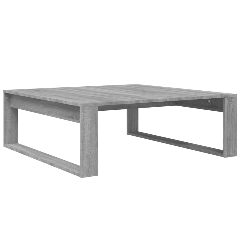 Salongbord Sofabord Sonoma Grå 100x100x35 cm
