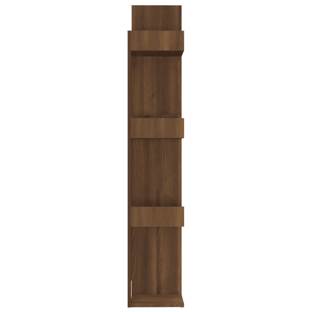 Bokhylle Brun Eik 86x25,5x140 cm