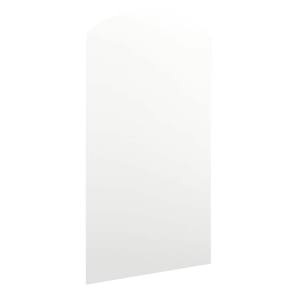 Veggspeil med LED-lys 90x45 cm glass oval