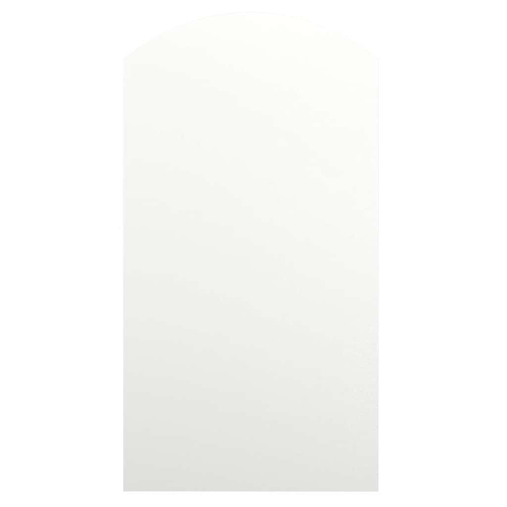 Veggspeil med LED-lys 90x45 cm glass oval