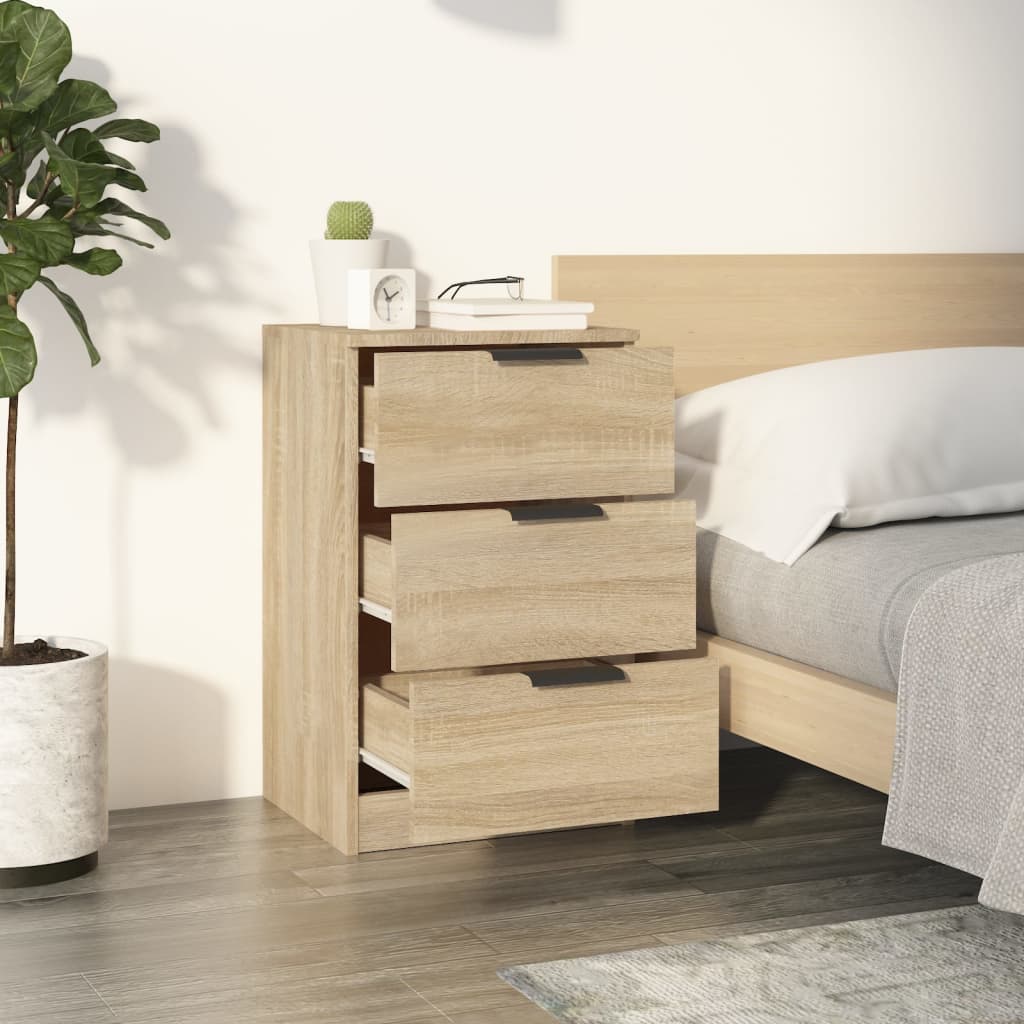 Nattbord Sengbord Sonoma Eik 40x36x65 cm