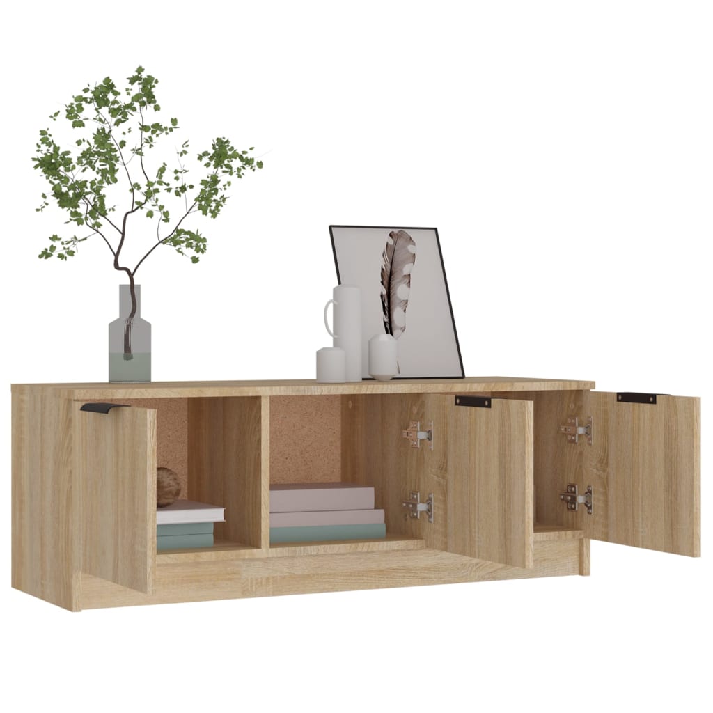 TV-Møbel Sonoma Eik TV-benk 102x35x36,5 cm