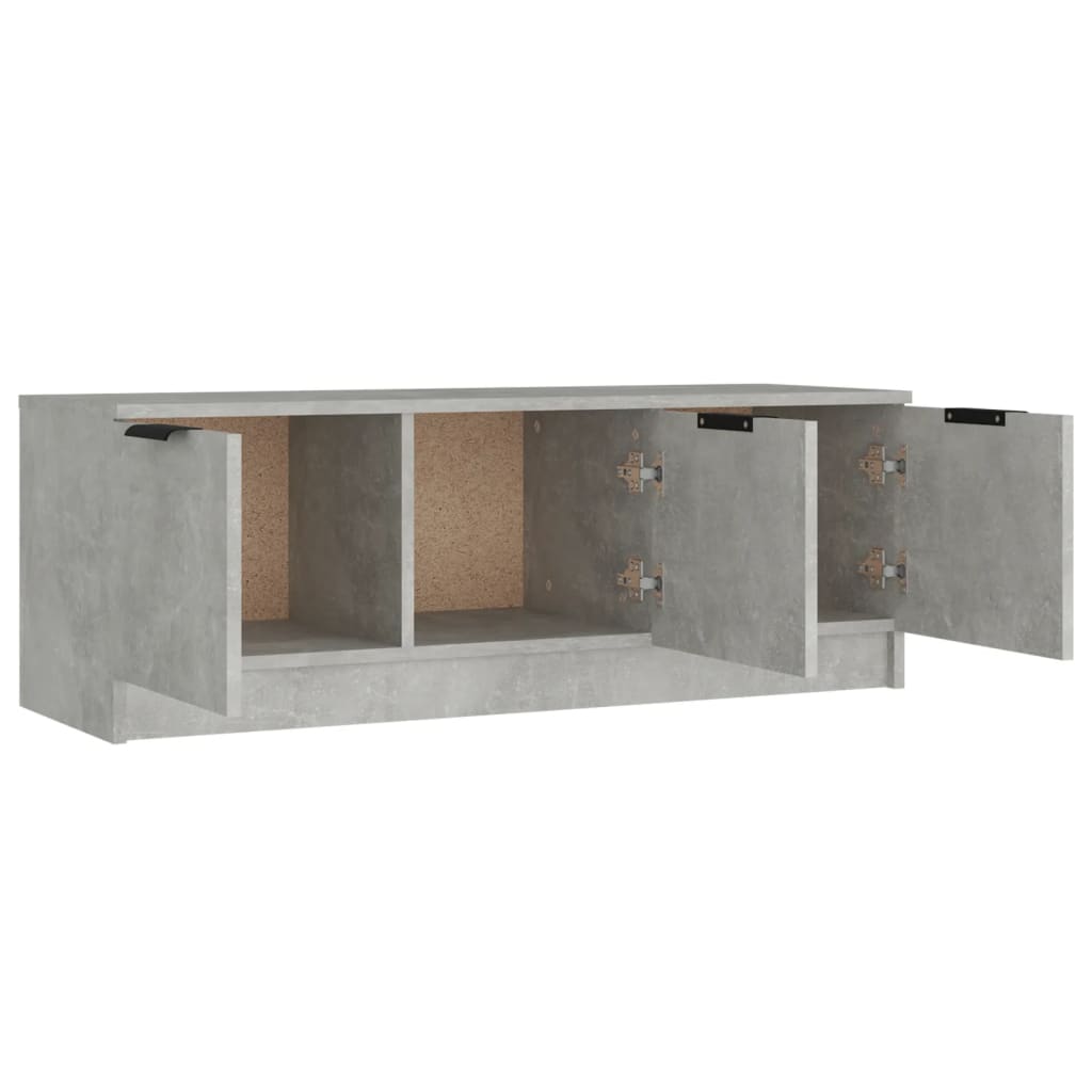 TV-Møbel Betonggrå TV-benk 102x35x36,5 cm