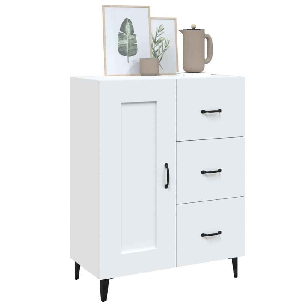 Skjenk Hvit 69,5x34x90 cm