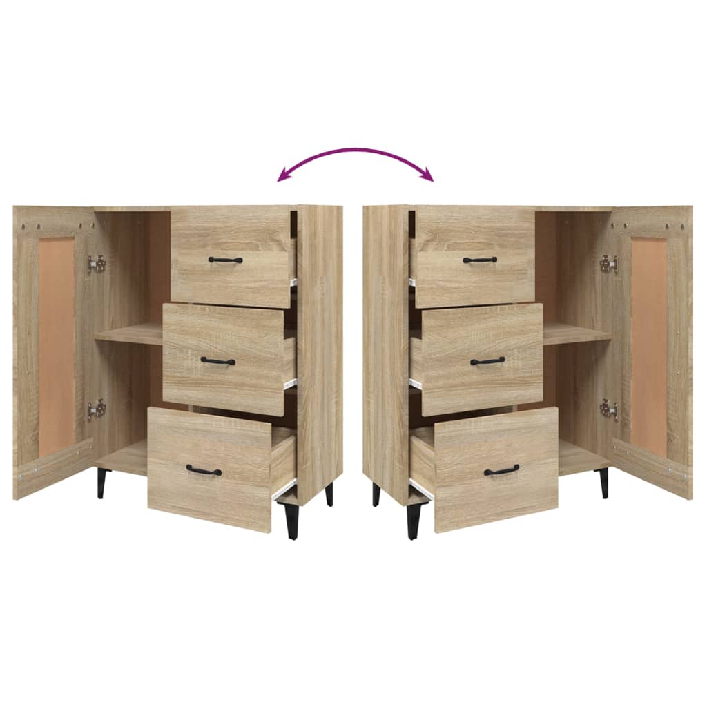 Kommode Sonoma Eik 69,5x34x90 cm