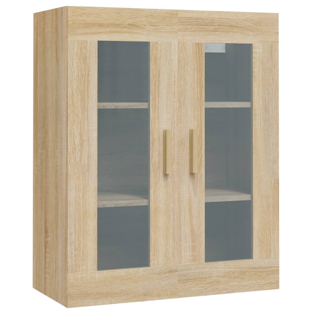 Vegghylle Sonoma Eik 69,5x34x90 cm