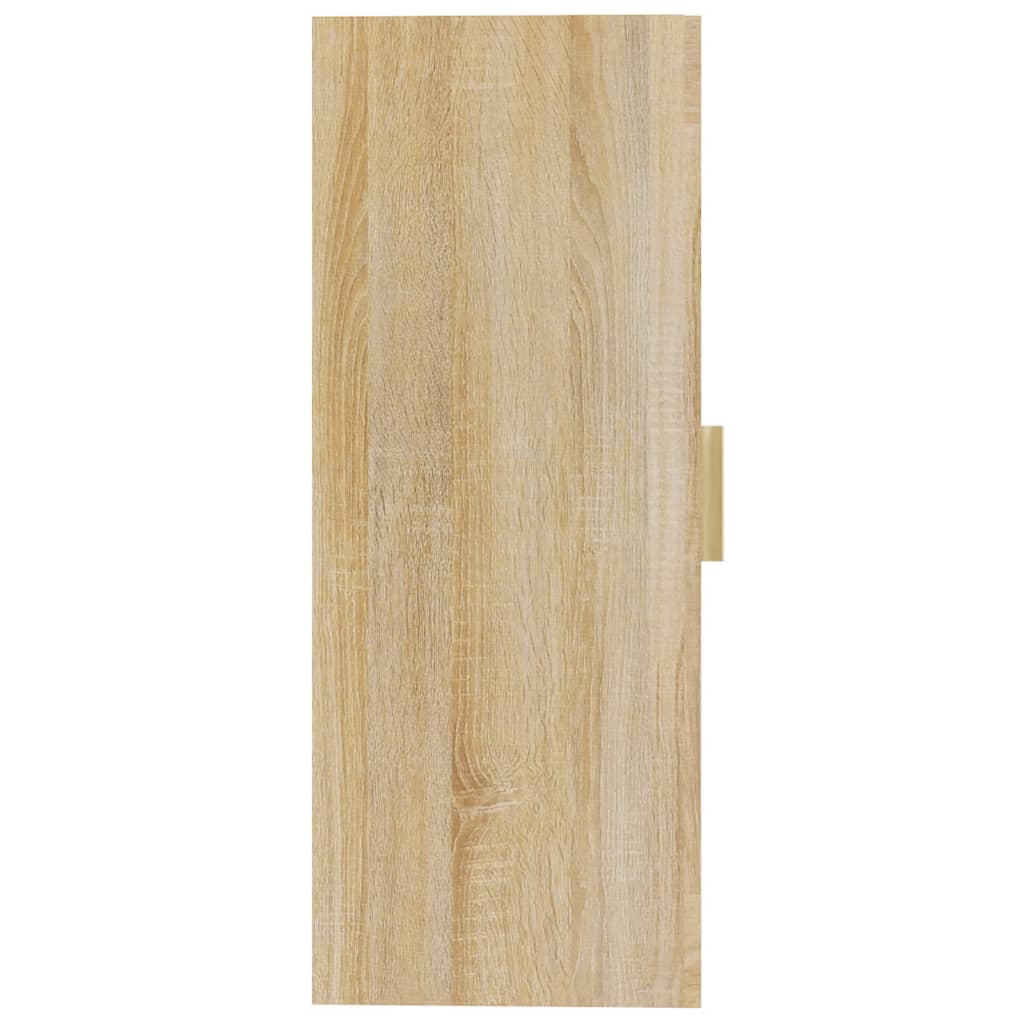 Vegghylle Sonoma Eik 69,5x34x90 cm