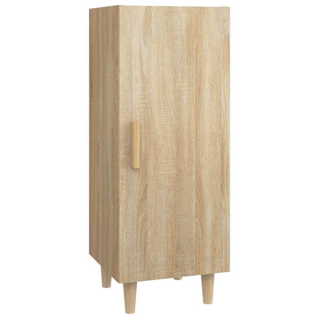 Skjenk sonoma eik 34,5x34x90 cm konstruert tre