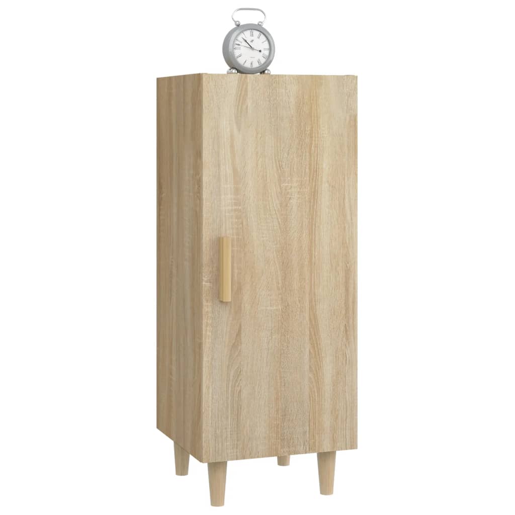 Skjenk sonoma eik 34,5x34x90 cm konstruert tre