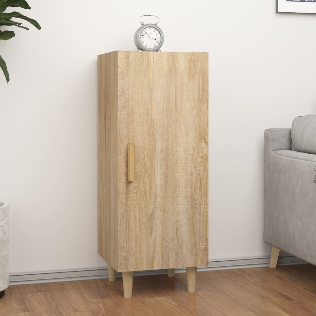 Skjenk sonoma eik 34,5x34x90 cm konstruert tre