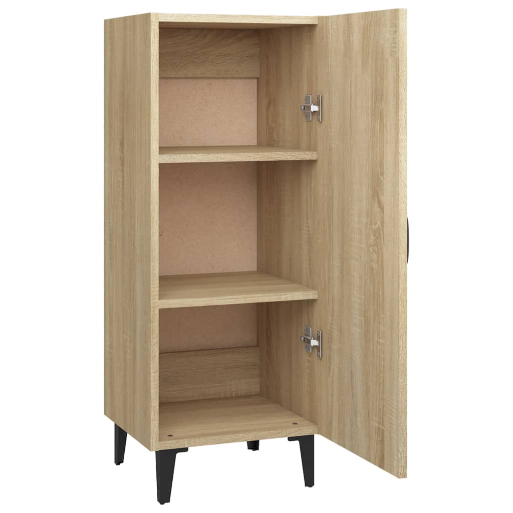 Skjenk sonoma eik 34,5x34x90 cm konstruert tre