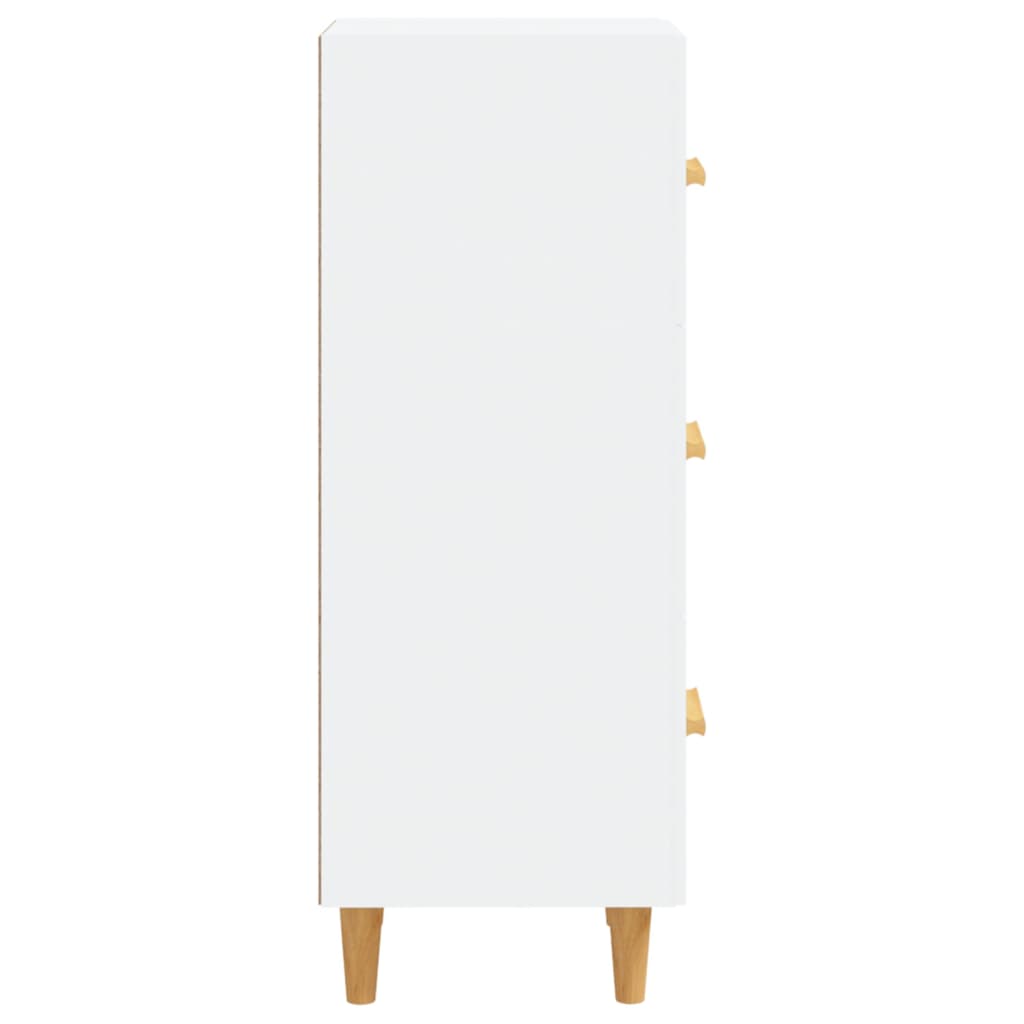 Skjenk Hvit 34,5x34x90 cm