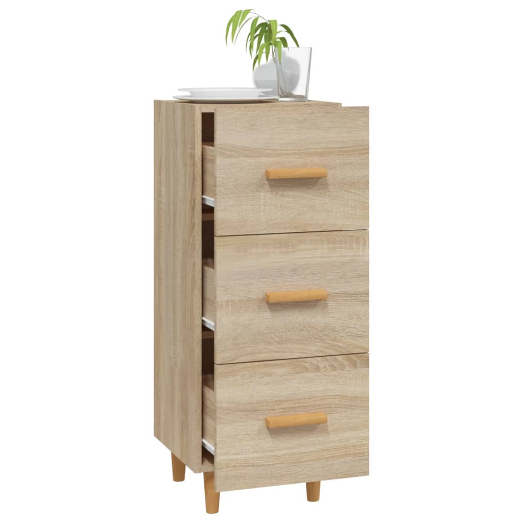 Skjenk Sonoma Eik 34,5x34x90 cm