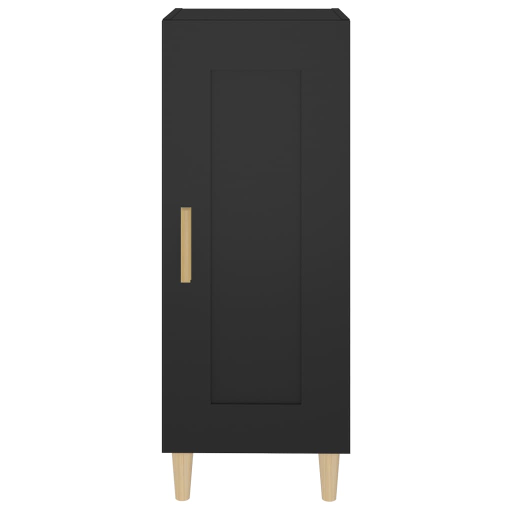 Skjenk Svart 34,5x34x90 cm