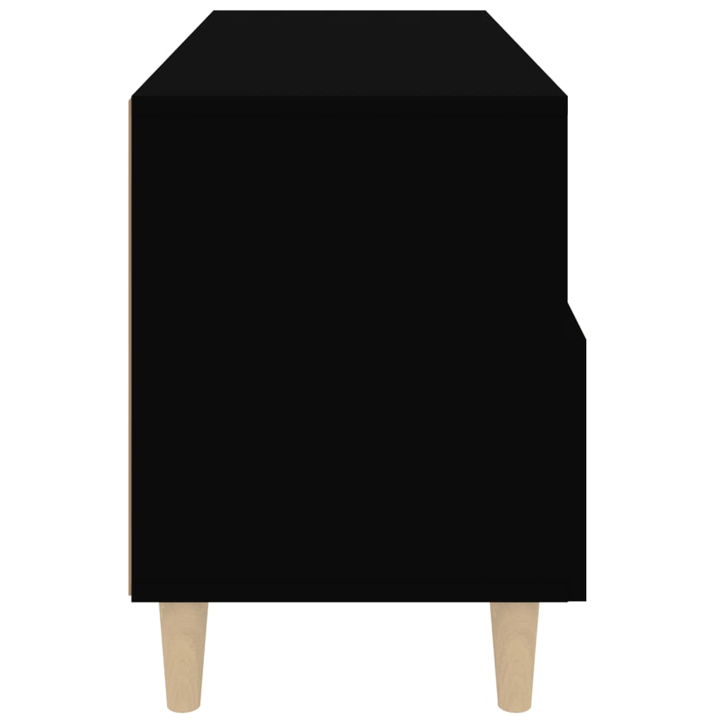 TV-Møbel Svart Tv-benk 80x36x50 cm