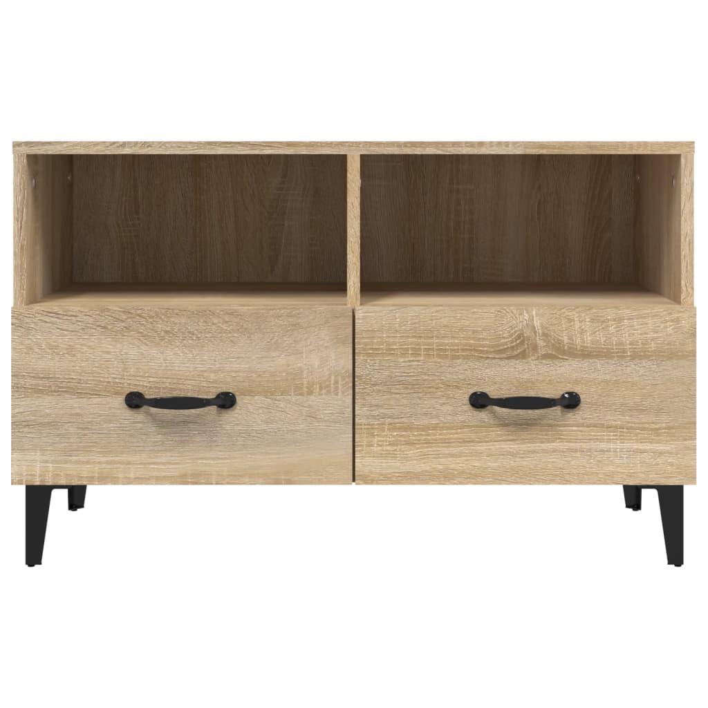 TV-Møbel Sonoma Eik TV-benk 80x36x50 cm
