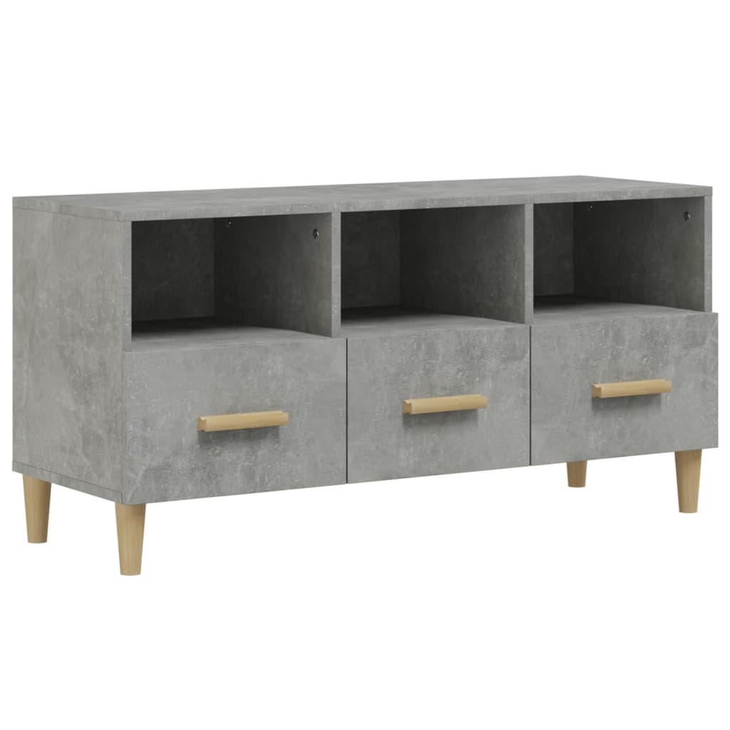 TV-Møbel Betonggrå TV-benk 120x35x48 cm