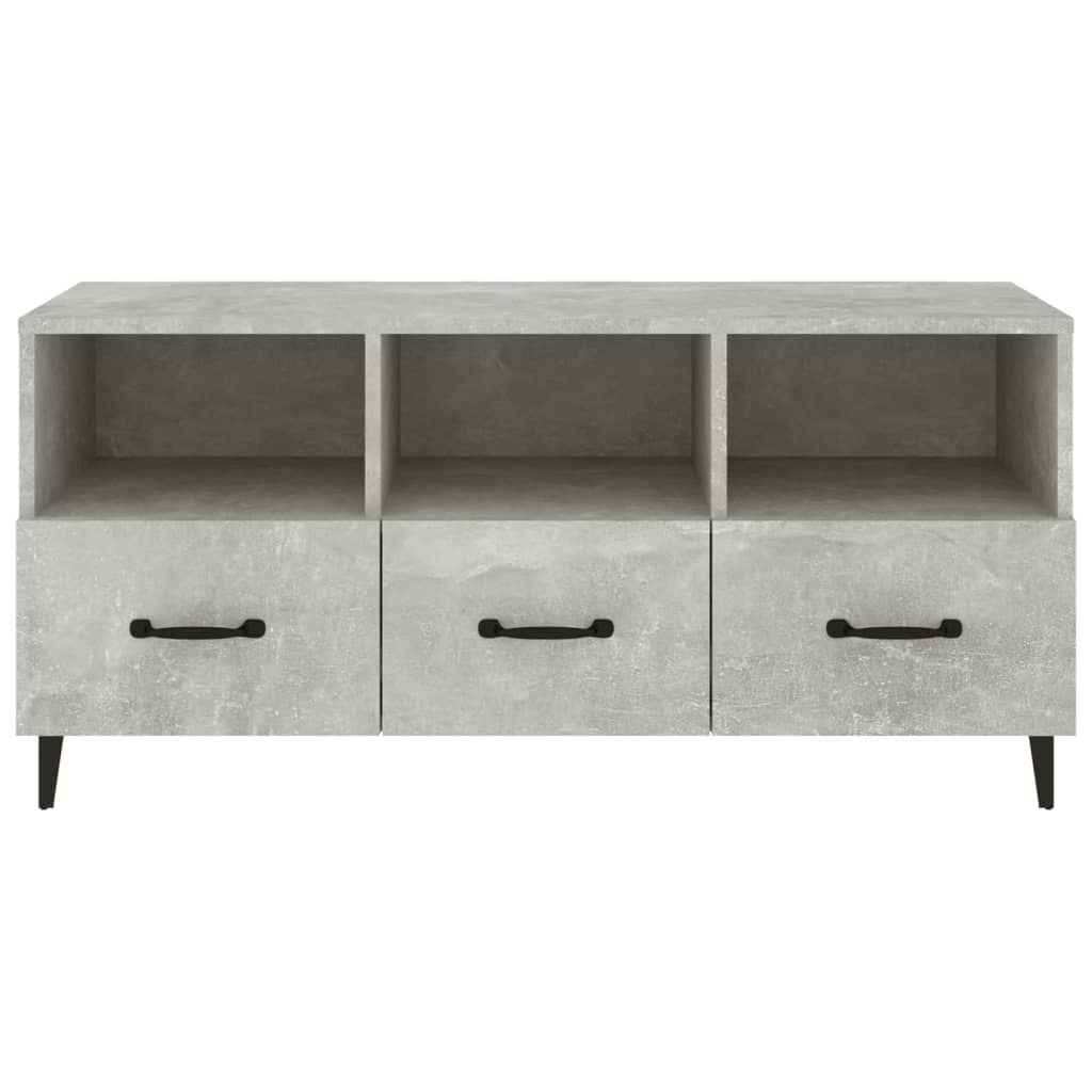 TV-Møbel Betonggrå TV-benk 102x35x50 cm